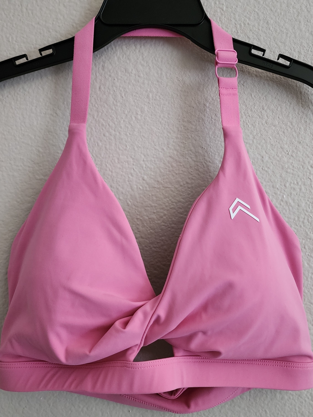 Oner Active Unified Twist Sports Bra Pink Size Large Like New